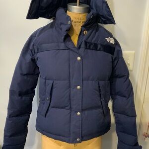 The North Face Dark Blue Insulated Jacket
